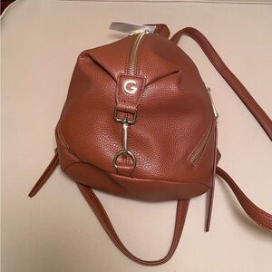Unique Pleather Backpack Purse 👜